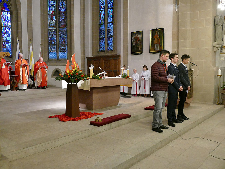 Firmung 2017 in Naumburg (Foto: Karl-Franz Thiede)